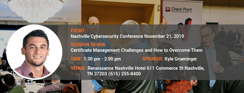 Nashville Cybersecurity Conference November 21, 2019